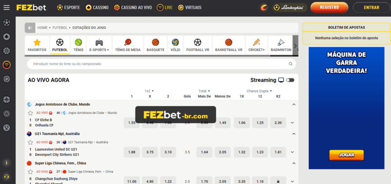 Apostas bets